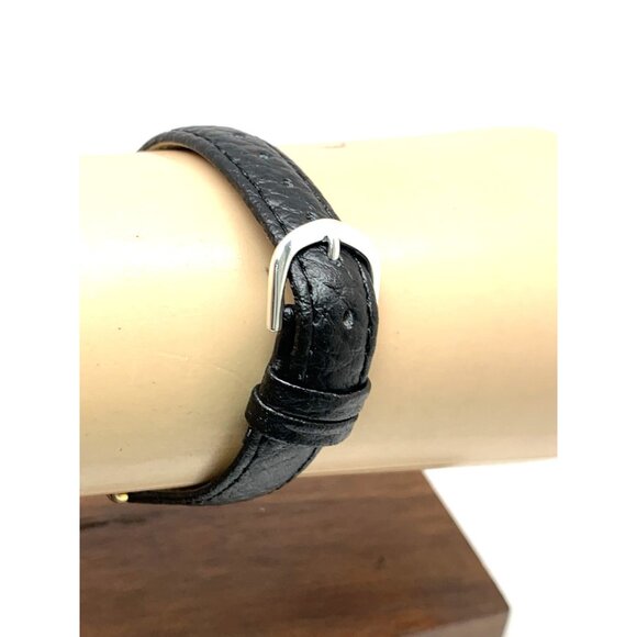Lorus Disney Women\'s Watch Mickey Mouse Musical Quartz Black Leather Band 34mm main image 11